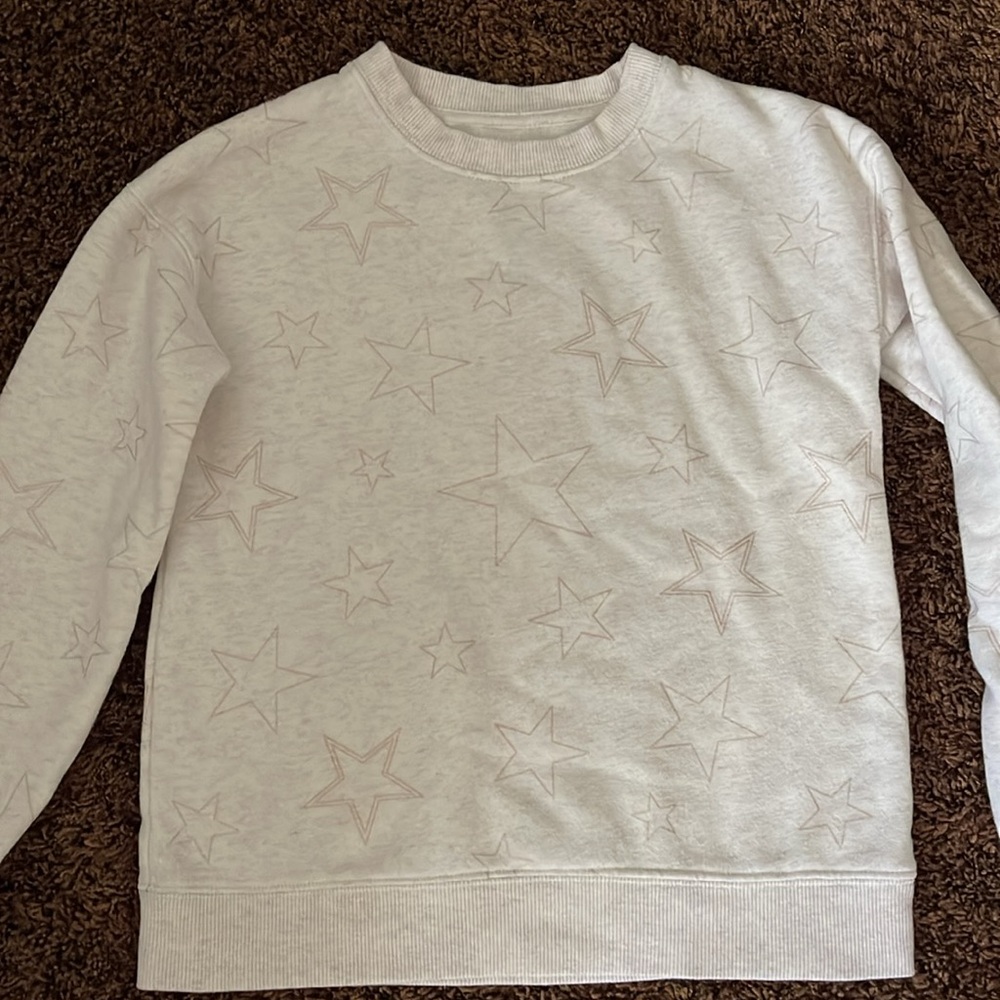 Star Patterned Sweatshirt - Picture 3 of 4